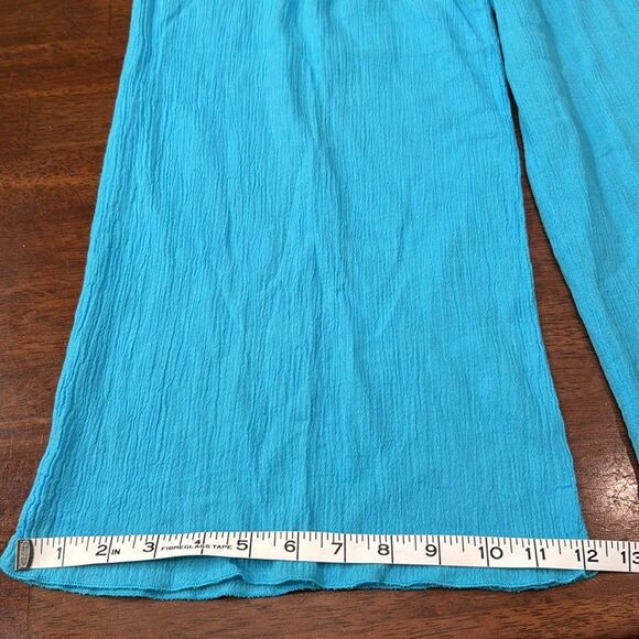 Fresh Produce Gauzy Cotton Capri Wide Leg Pants, Size Small NWT - Picture 4 of 8